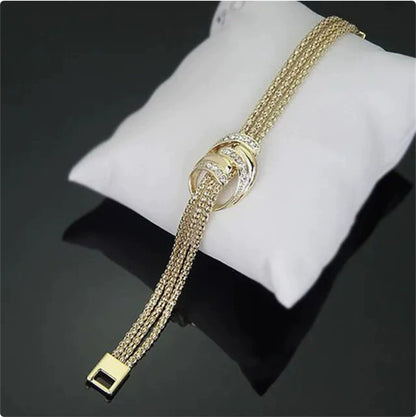 Europe And The United States Jewelry Necklace, Bracelet, Earrings, Rings, Wedding Bride Jewelry Set Four Pieces, Sell Fast Sell Hot